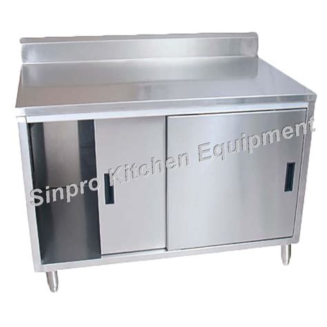 stainless steel storage dish cabinet sliding doors|stainless steel dishwasher cabinets.